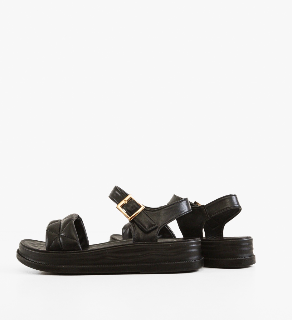Sandale dama Deklor Negre - 3 | YEO