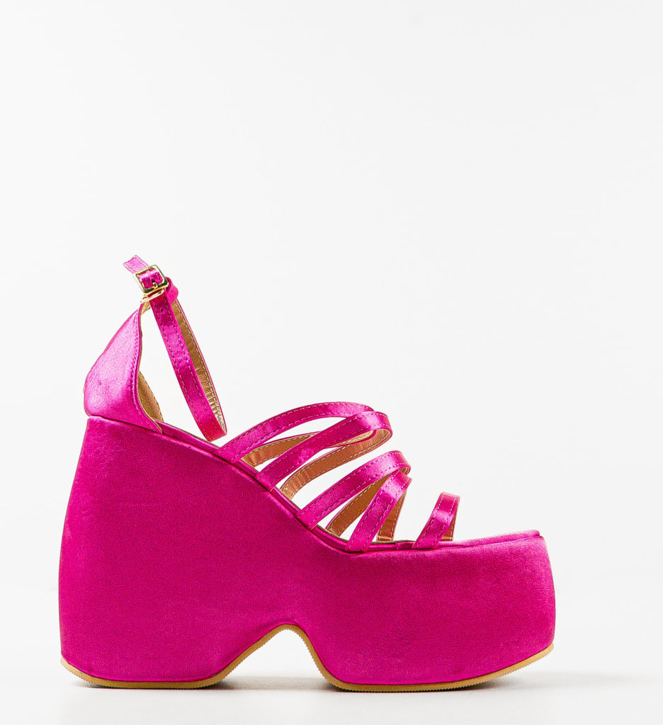 Sandale dama Elaine Fuchsia - 4 | YEO