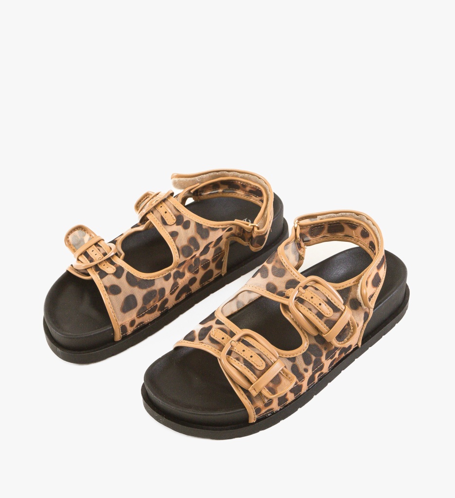 Sandale dama Jago Animal Print - 3 | YEO