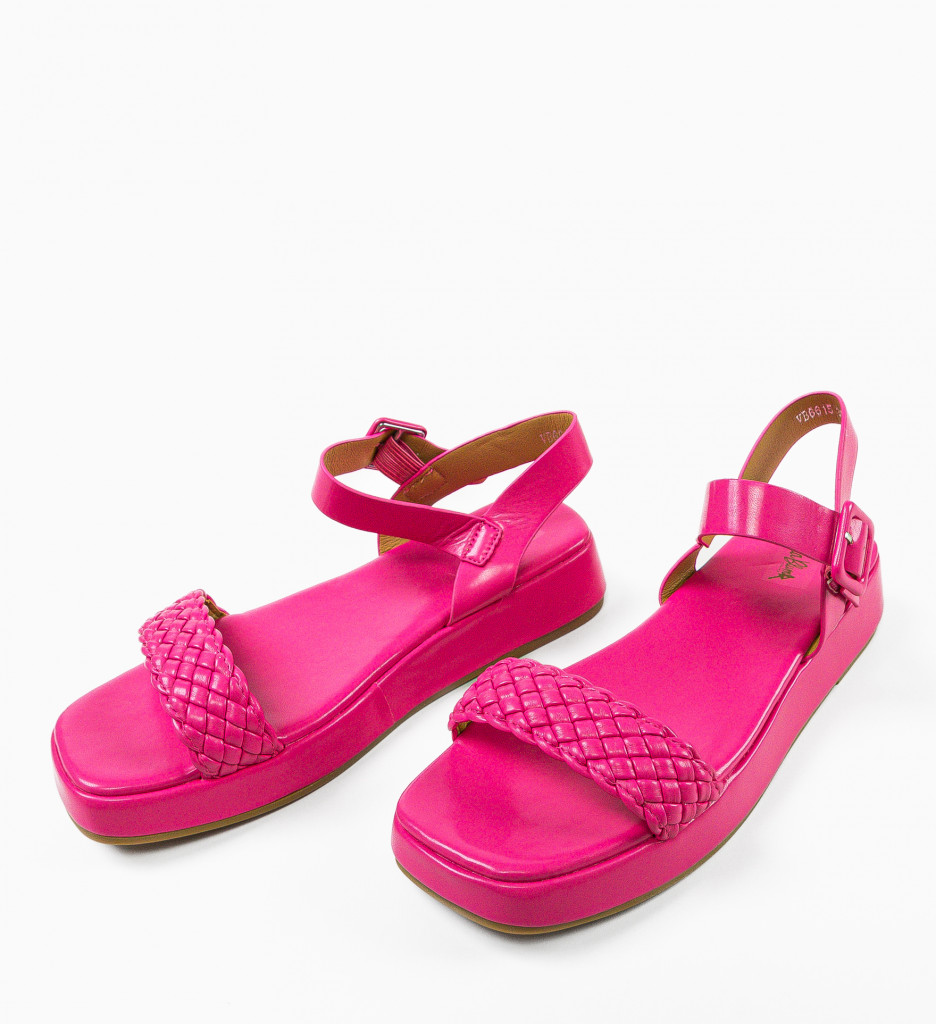 Sandale dama Lochlain Fuchsia - 5 | YEO