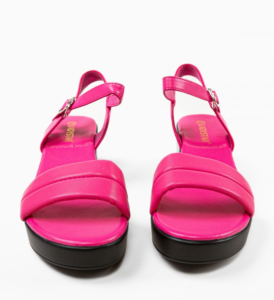 Sandale dama Meeko Fuchsia - 2 | YEO