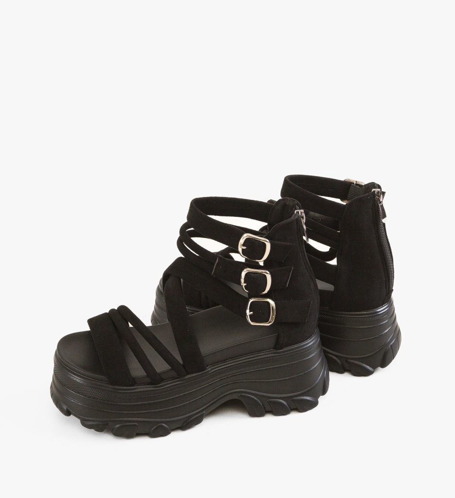 Sandale dama Neyka Negre - 4 | YEO