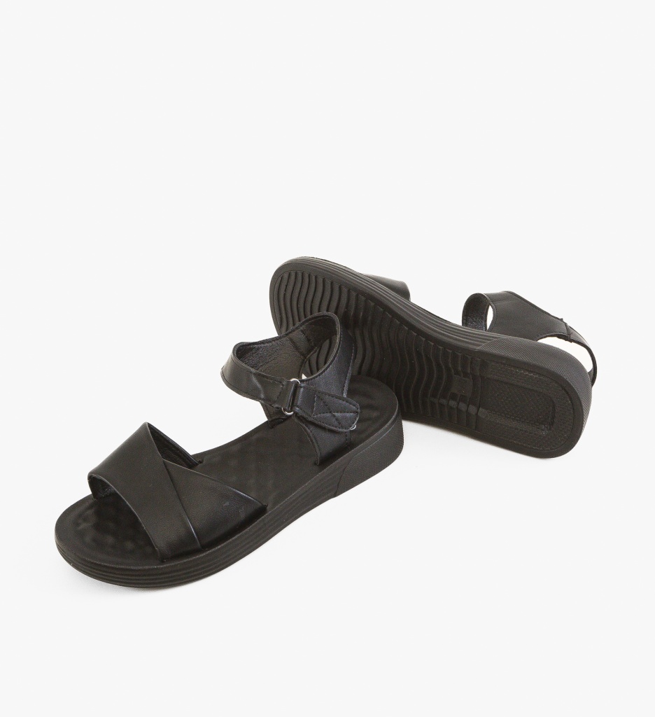Sandale dama Ostiria Negre - 4 | YEO