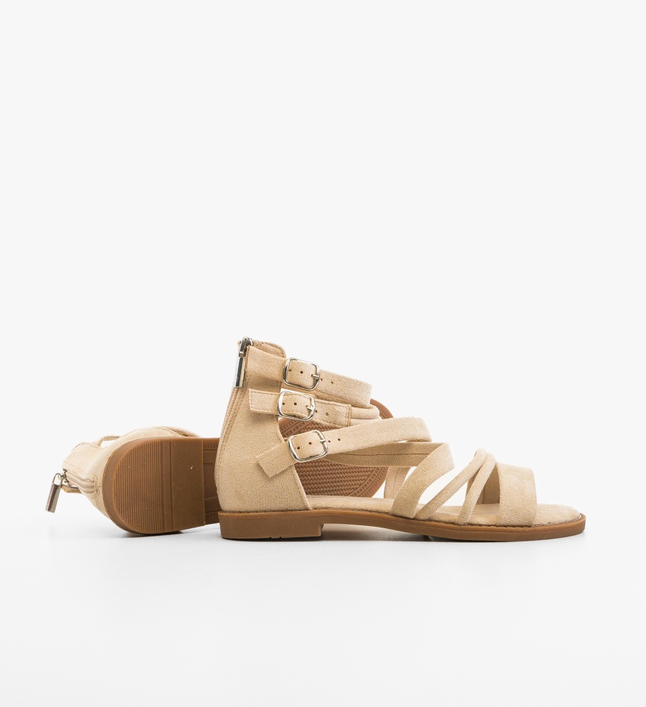 Sandale dama Predaro Bej - 2 | YEO