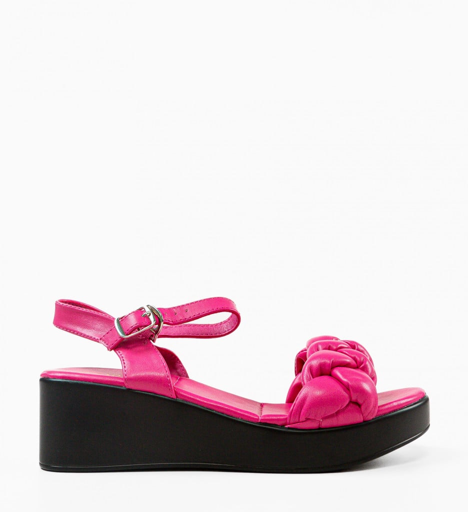 Sandale dama Roroz Fuchsia - 3 | YEO