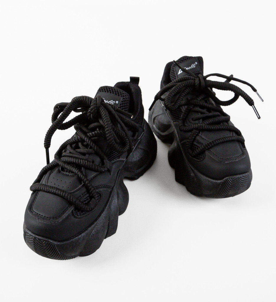 Poze Sneakers dama Aculbria Negri DePurtat