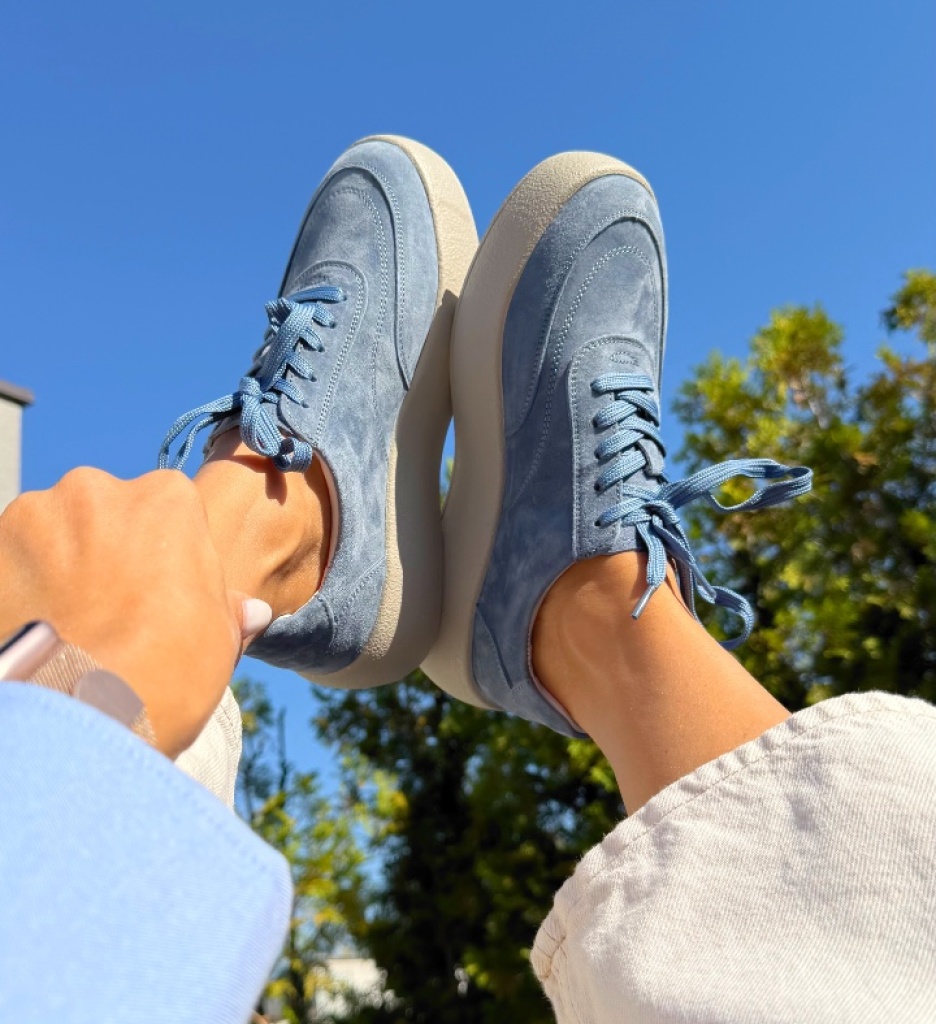 Sneakers dama Brittni Albastri
