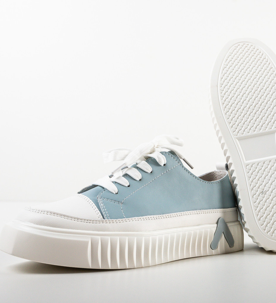 Angel Blue Sneakers dama Colon Albastri