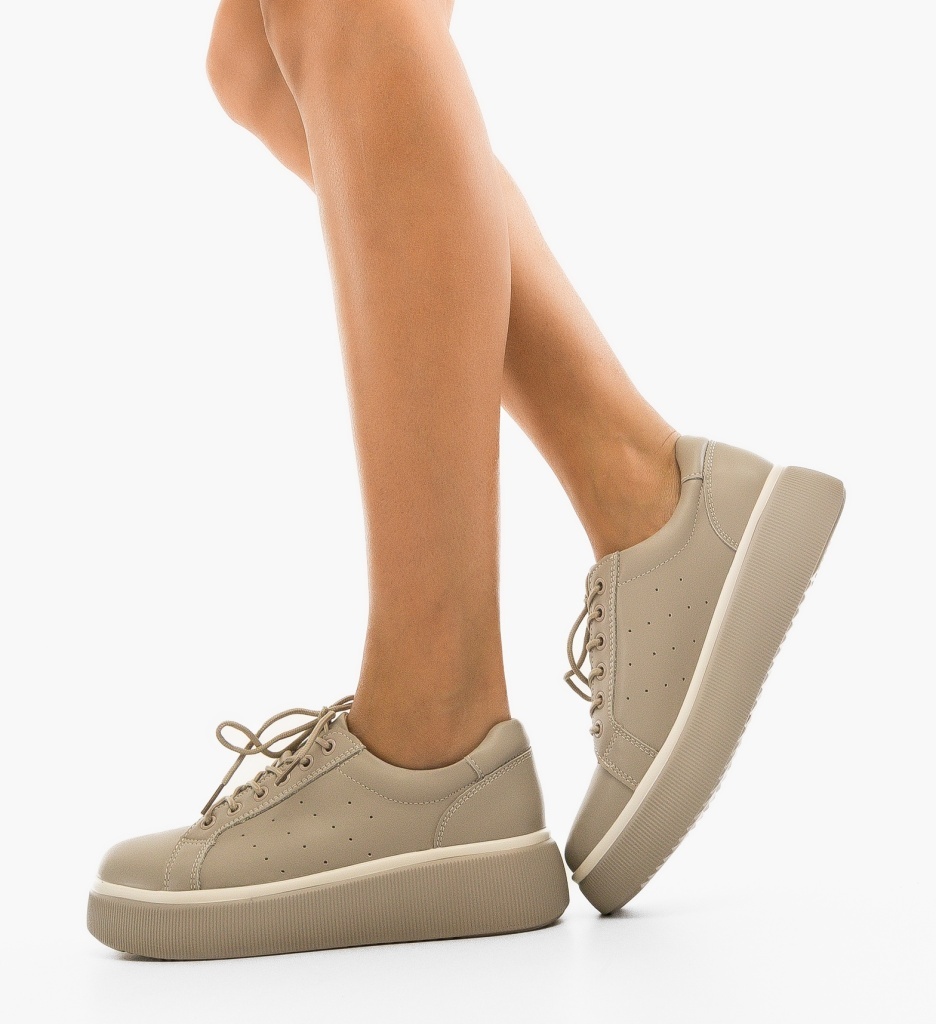 Sneakers dama Jebry Gri - 3 | YEO