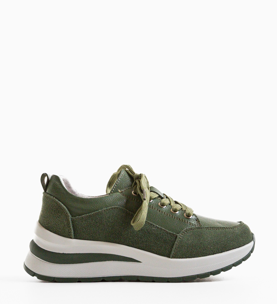 Sneakers dama Likolas Verzi - 4 | YEO