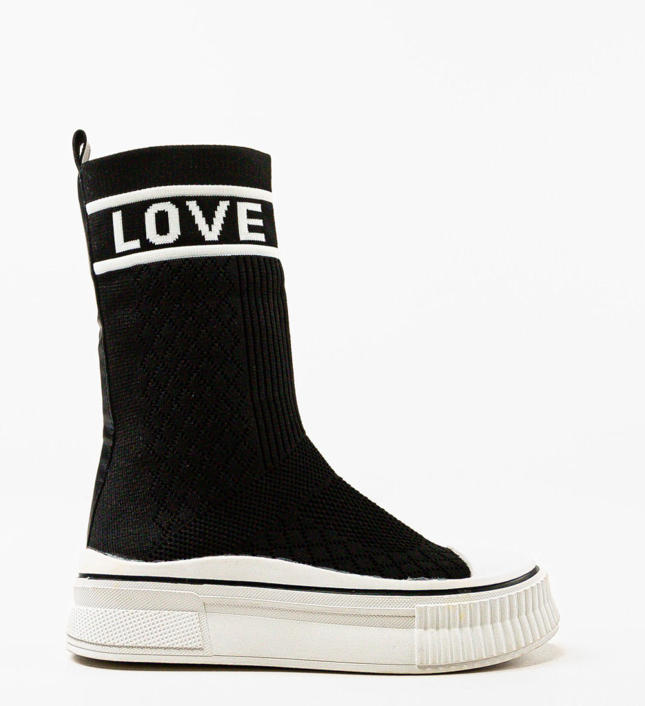 Sneakers dama Lovee Negri - 3 | YEO