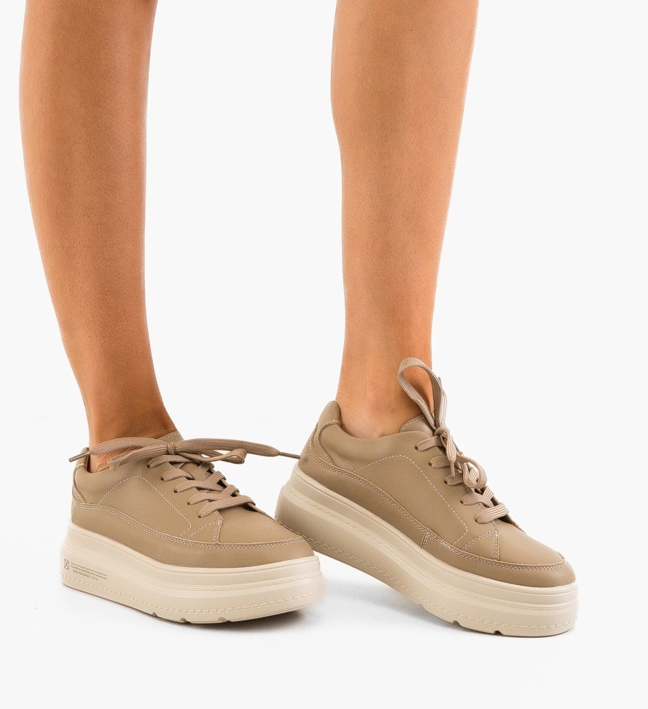 Sneakers Dama Moon Khaki