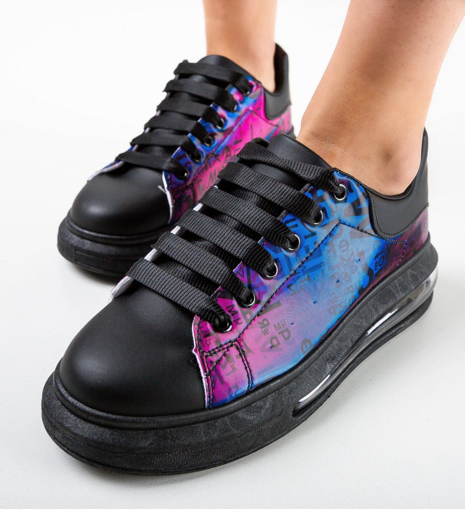 Sneakers dama Oglindy Negri - 5 | YEO