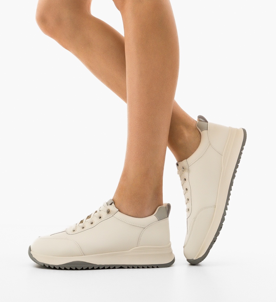 Sneakers dama Patlik Albi - 1 | YEO