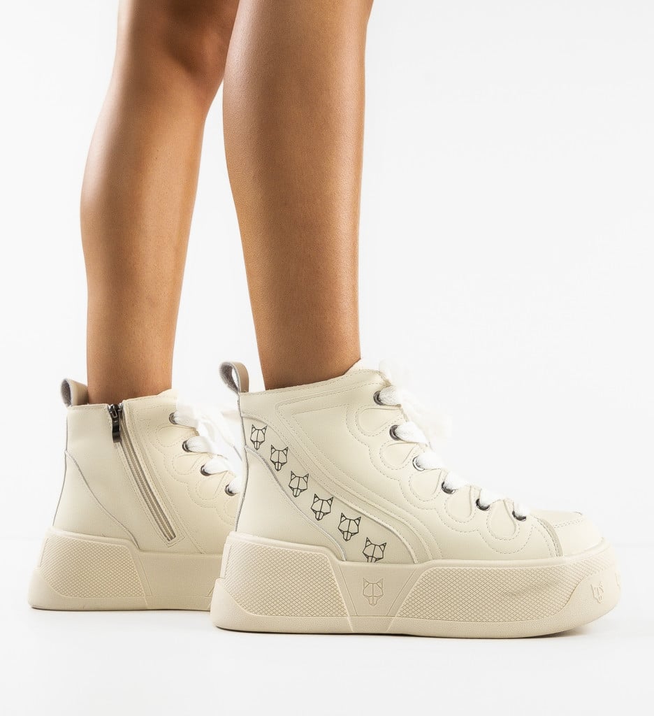 Sneakers dama Piret Bej - 2 | YEO