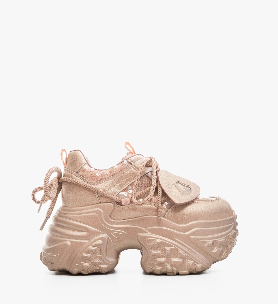 Sneakers dama Pomora Roz - 3 | YEO