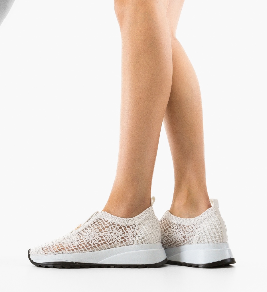Sneakers dama Selima Albi - 1 | YEO