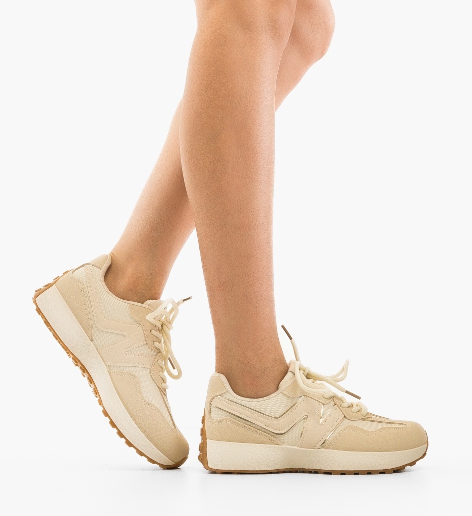Sneakers dama Sharad Bej