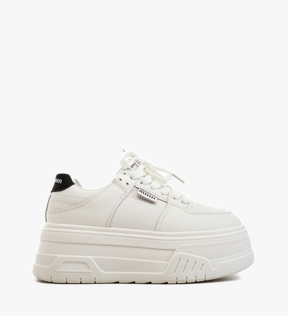 Sneakers dama Tendai Albi - 4 | YEO