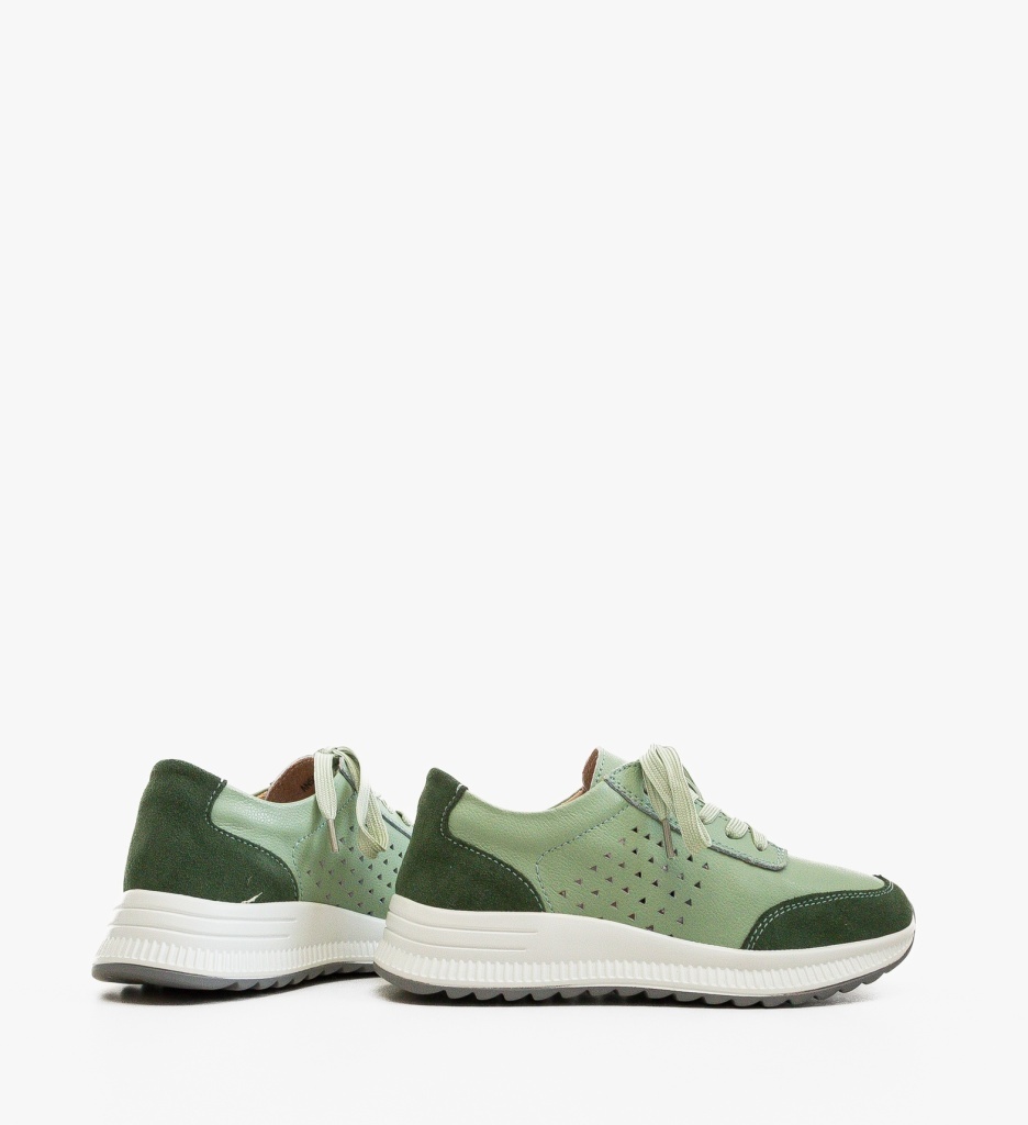 Sneakers dama Trybary Verzi - 4 | YEO