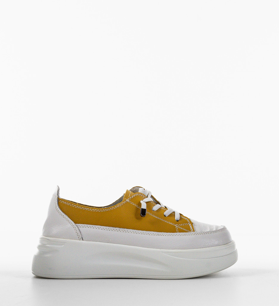 Sneakers dama Versec Galbeni - 3 | YEO