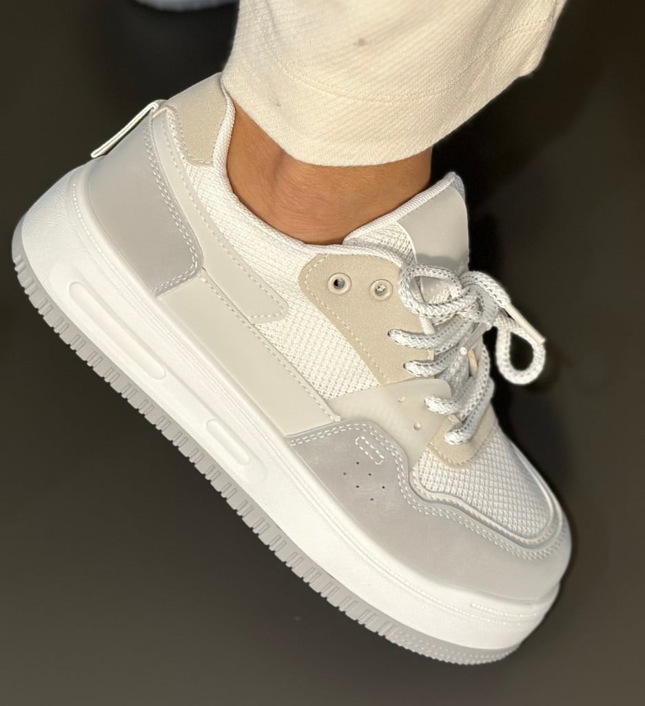 Sneakers dama Yijun Gri - 2 | YEO