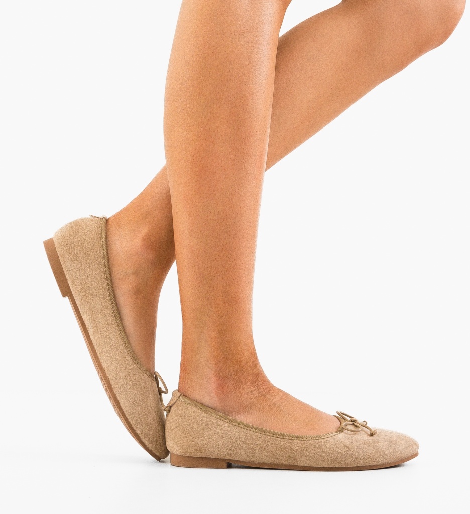 Balerini dama Elinor Khaki - 2 | YEO