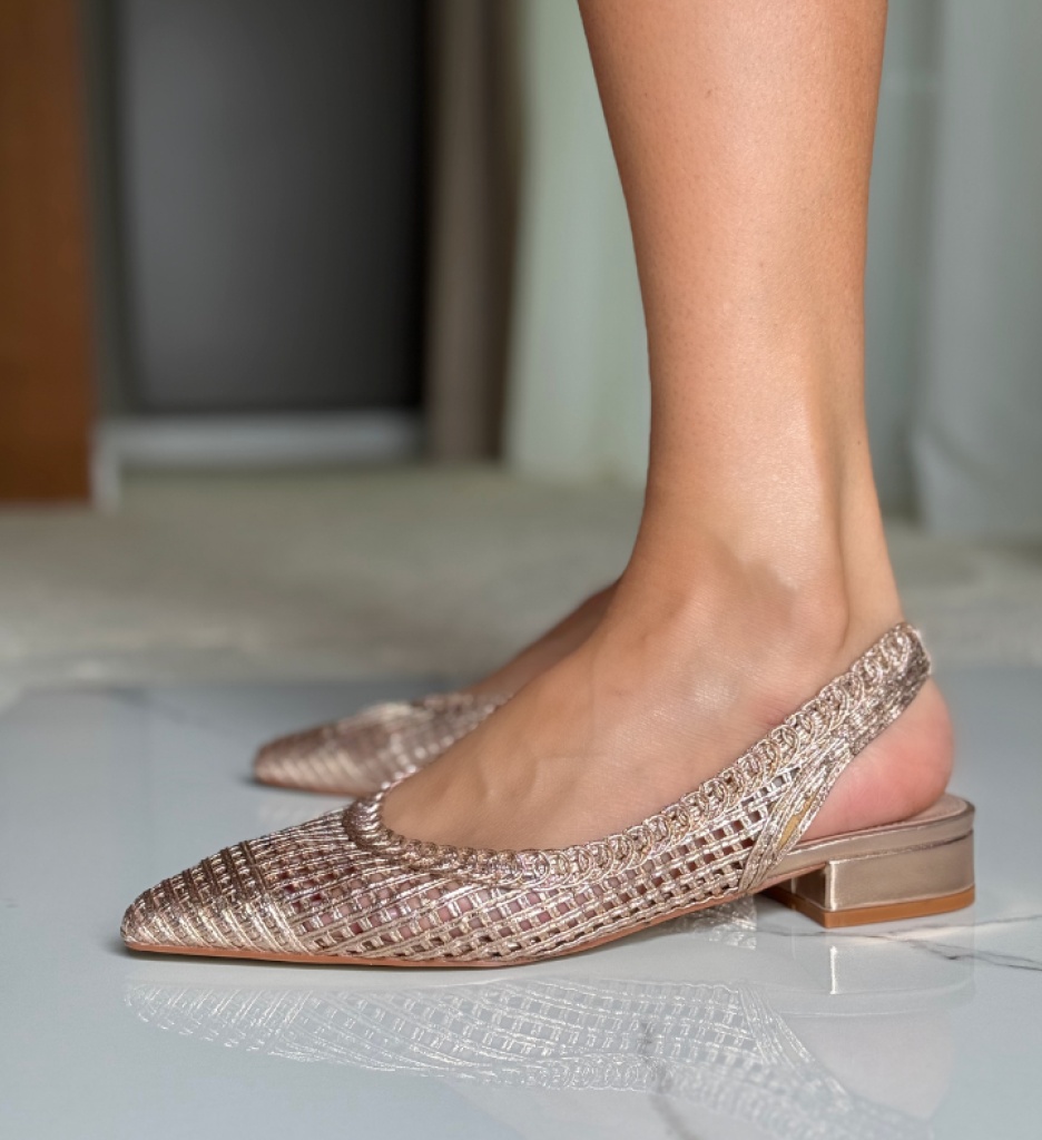 Balerini dama Frenchie Bronz - 3 | YEO