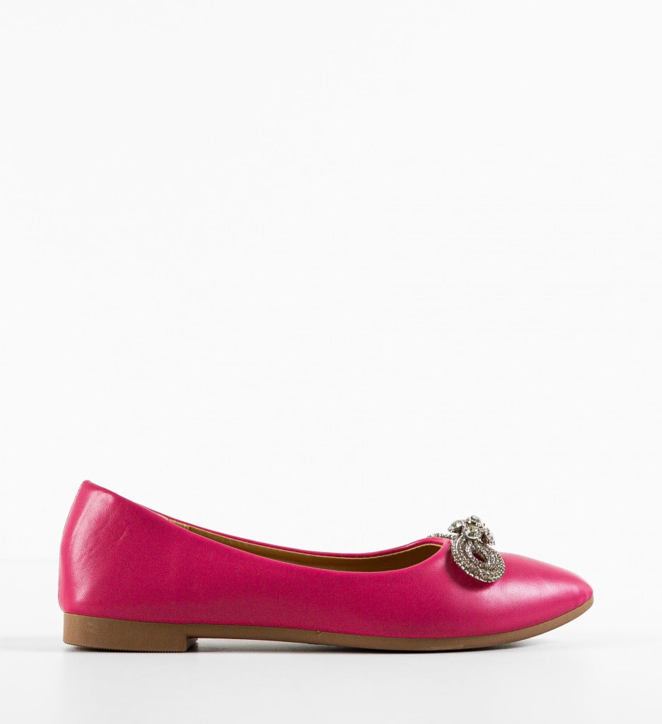 Balerini dama Laudine Fuchsia - 5 | YEO