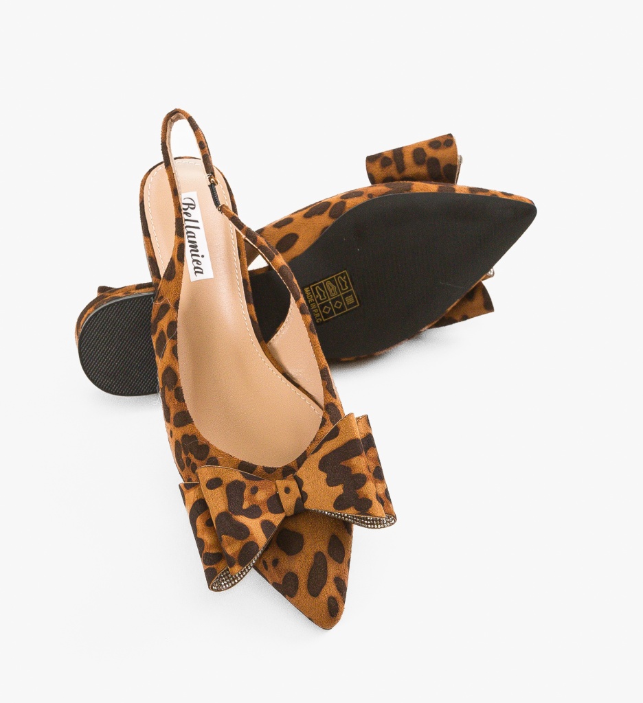 Balerini dama Walsh Animal Print - 3 | YEO