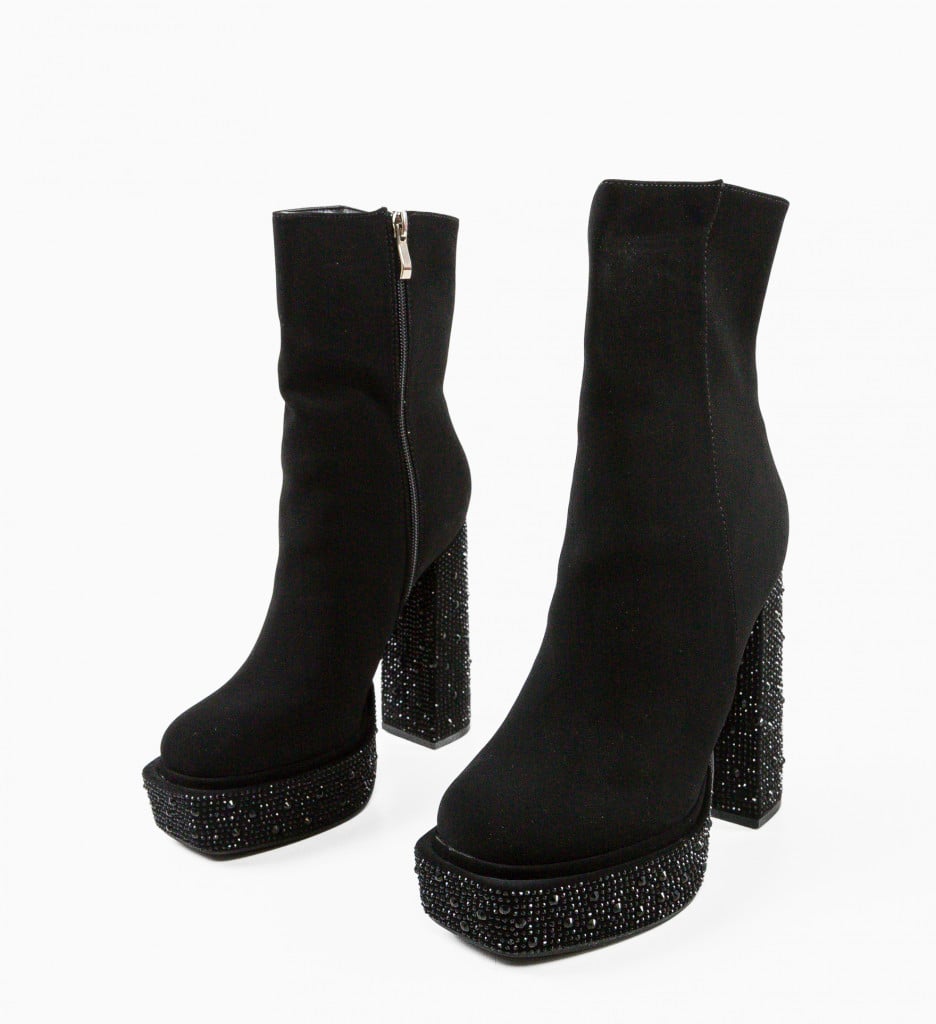 Botine dama Afolayan Negre - 5 | YEO