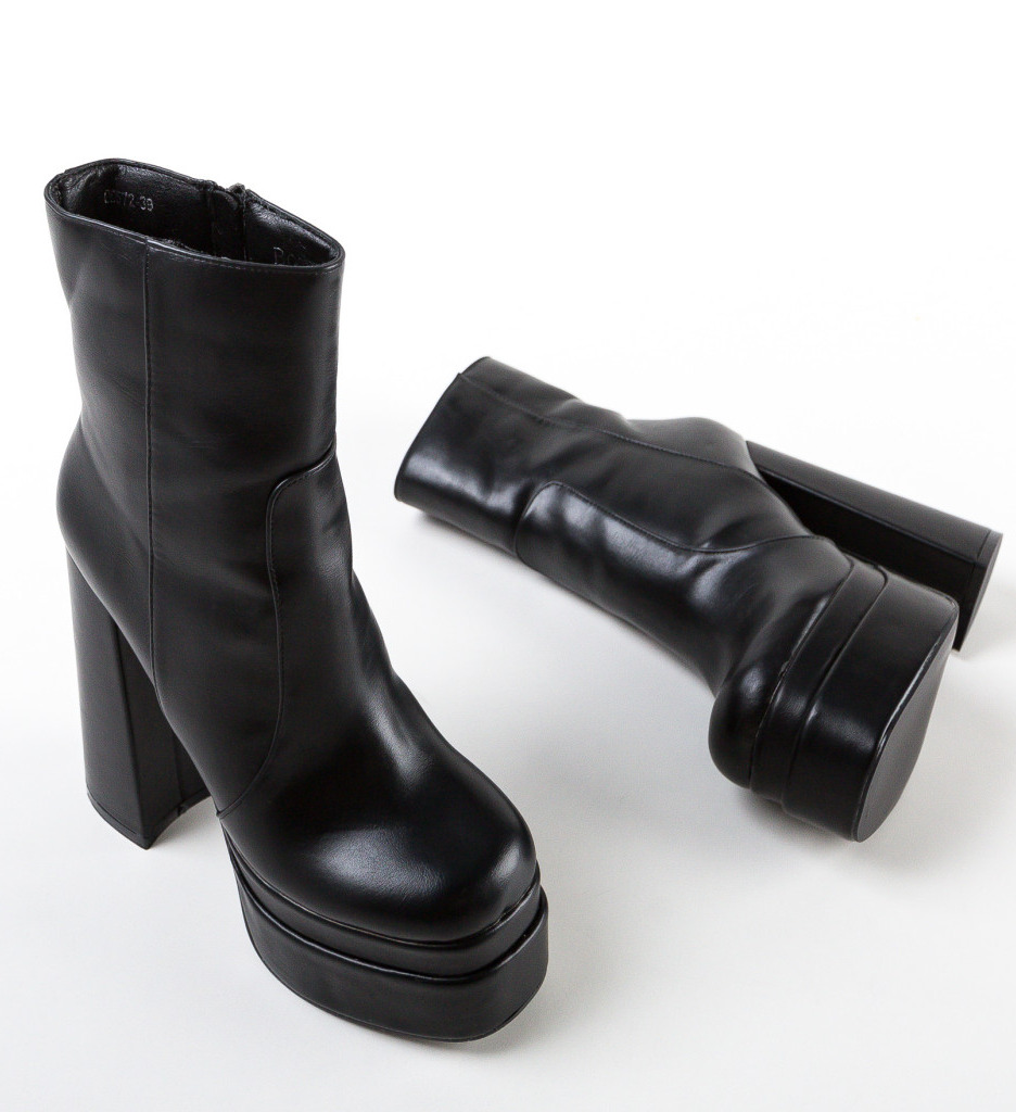 Botine dama Aimond Negre - 5 | YEO