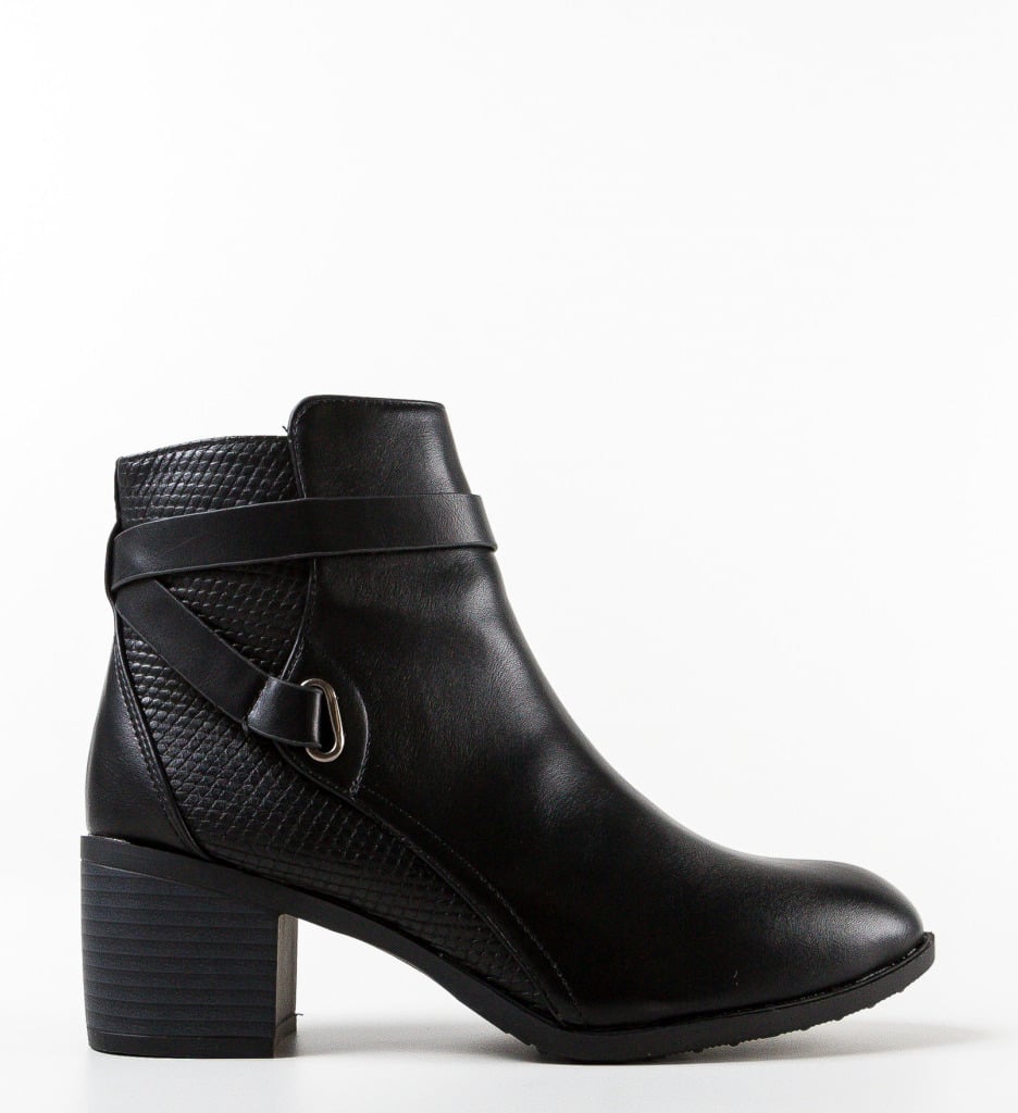 Botine dama Avor Negre - 5 | YEO