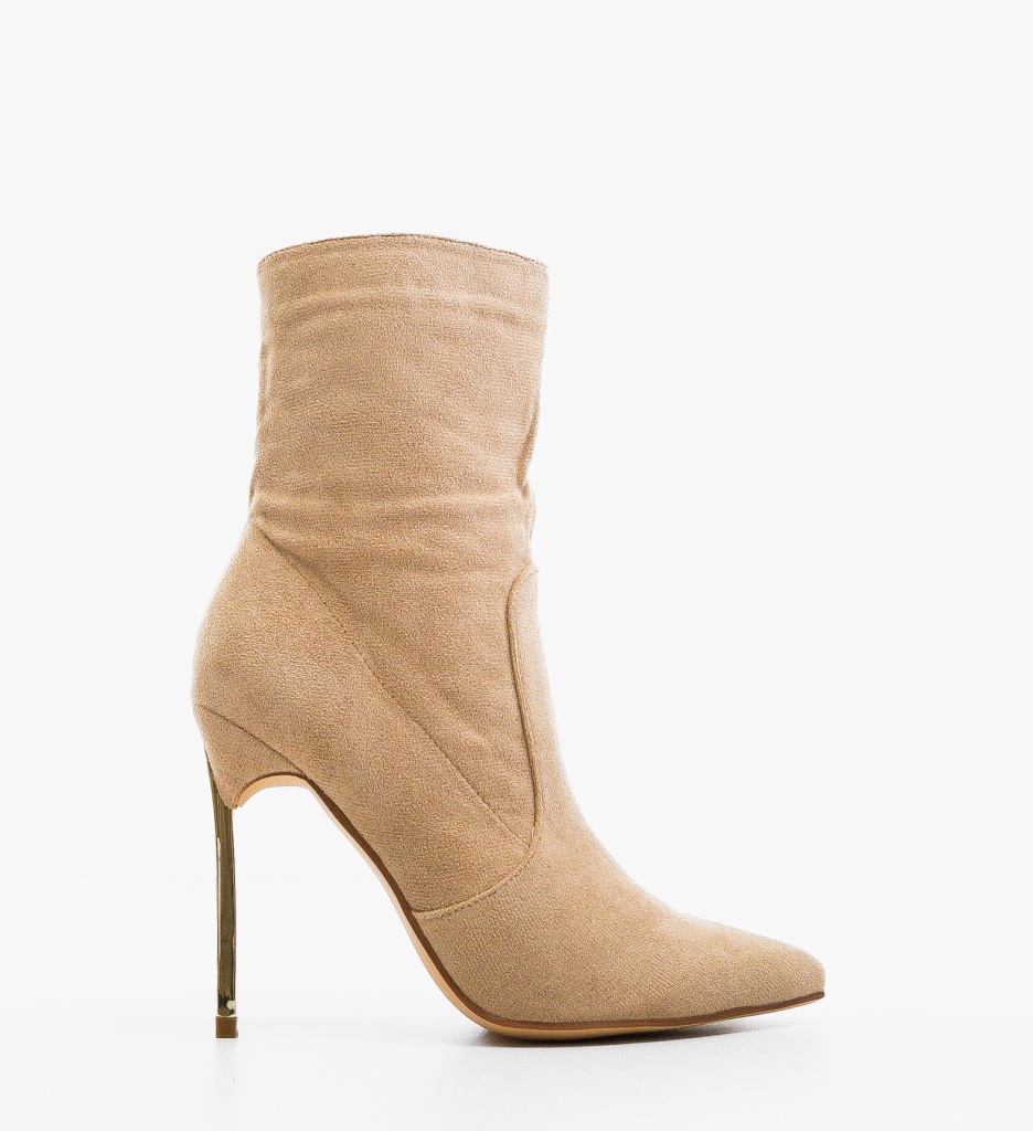 Botine dama Beinar Bej - 5 | YEO