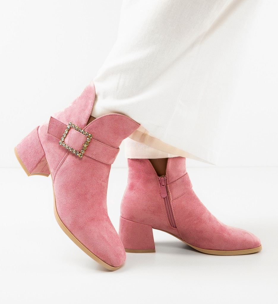 Botine dama Bradl Roz - 2 | YEO