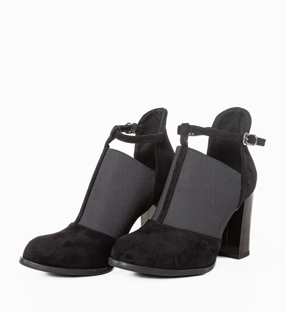 Botine dama Celeste Negre 2 - 5 | YEO