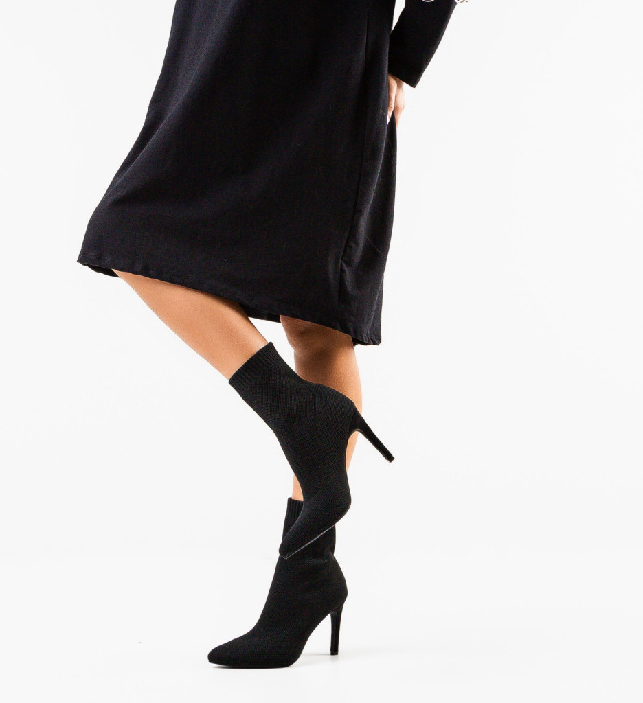 Botine dama Compton Negre - 1 | YEO