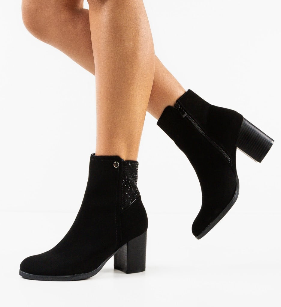 Botine dama Cryssos Negre - 1 | YEO