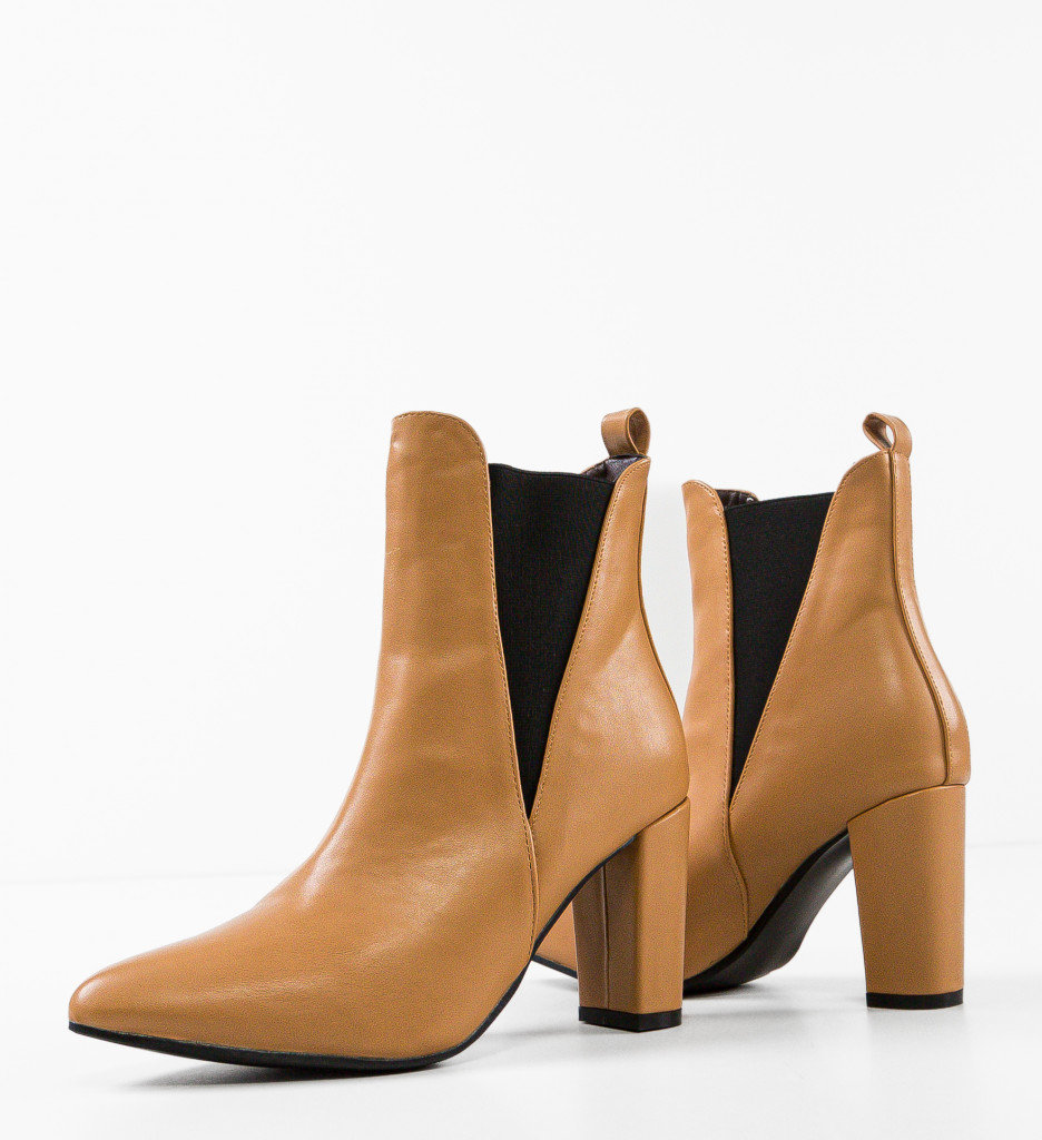 Botine dama Dagor Bej - 4 | YEO