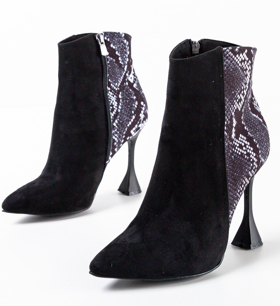 Botine dama Dawe Negre - 4 | YEO