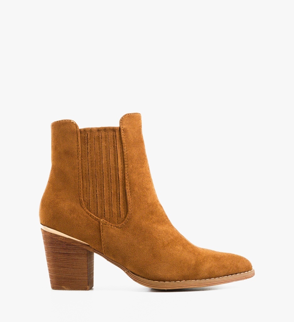 Botine dama Delgado Camel - 5 | YEO