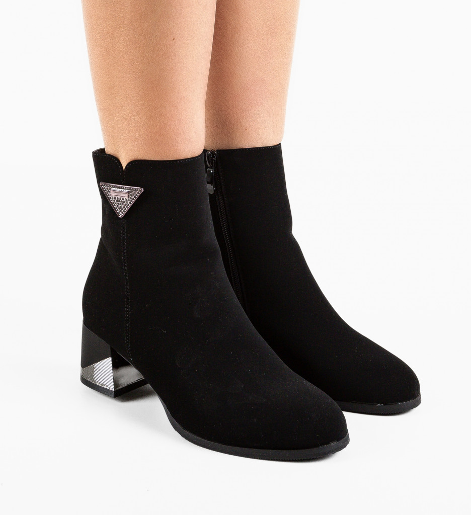 Botine dama Ellen Negre - 2 | YEO