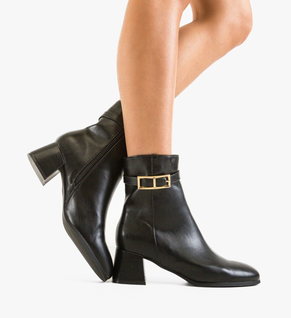 Botine dama Elliott Negre