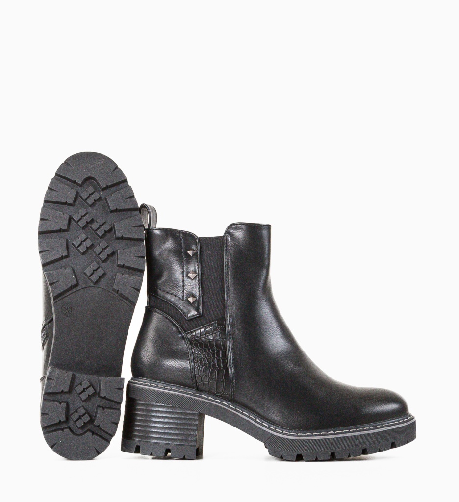 Botine dama Fulton Negre - 5 | YEO