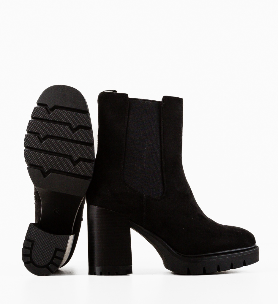 Botine dama Gideon Negre - 5 | YEO