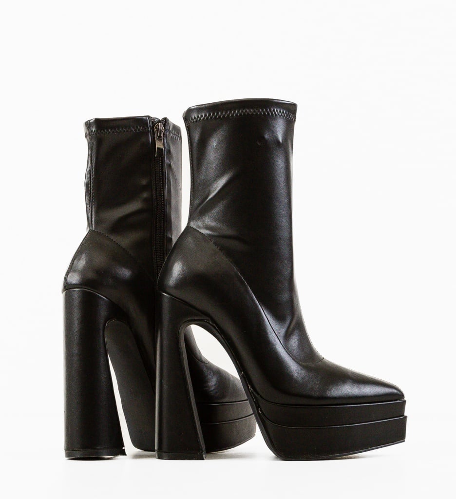 Botine dama Gilmour Negre - 3 | YEO