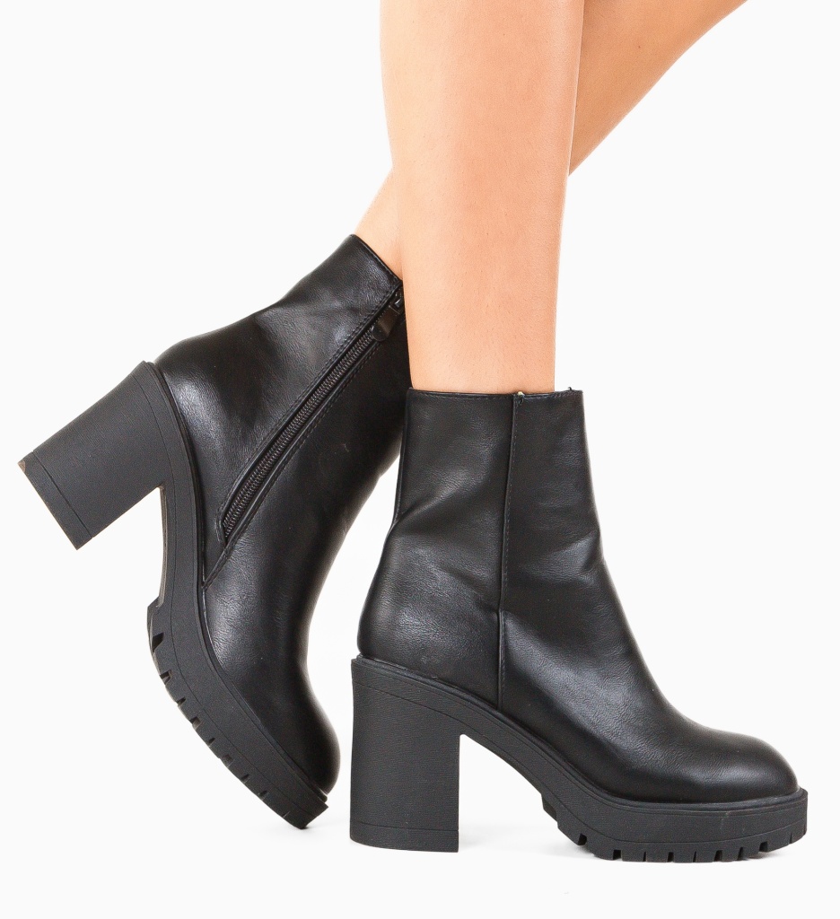 Botine dama Guevara Negre - 1 | YEO