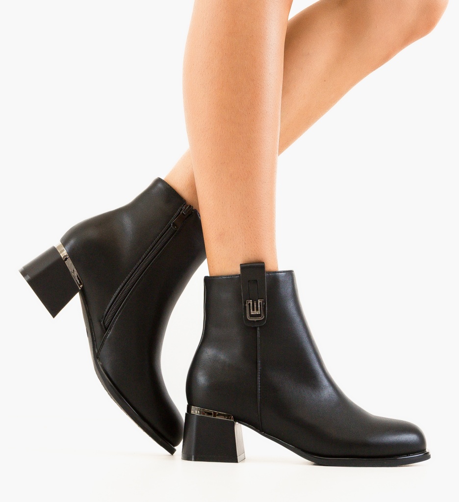 Botine dama Hroga Negre - 1 | YEO