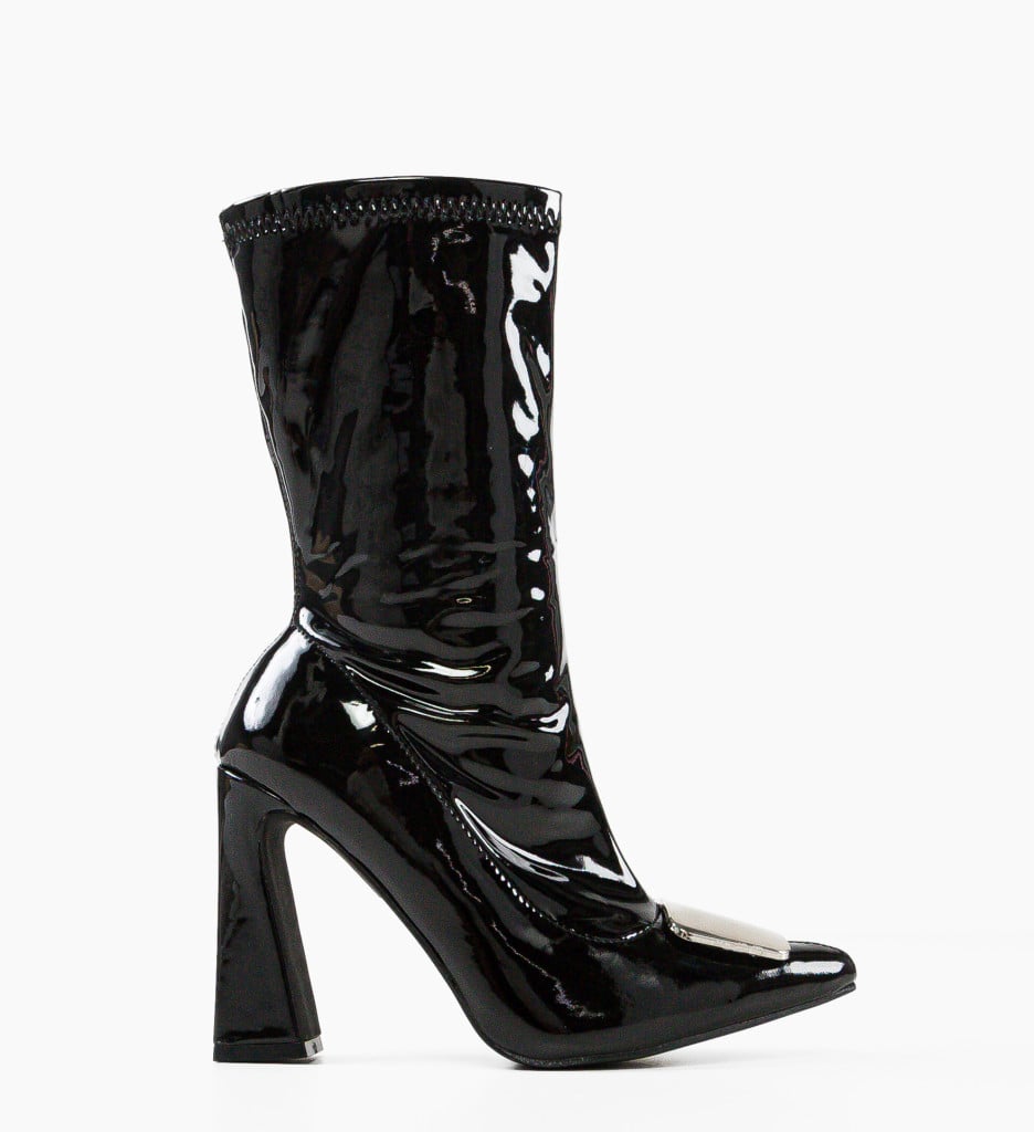 Botine dama Ilenia Negre - 4 | YEO