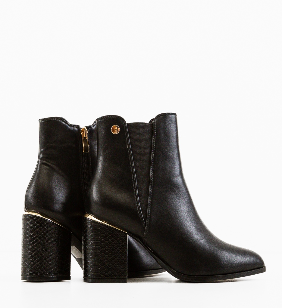 Botine dama Inimay Negre - 3 | YEO